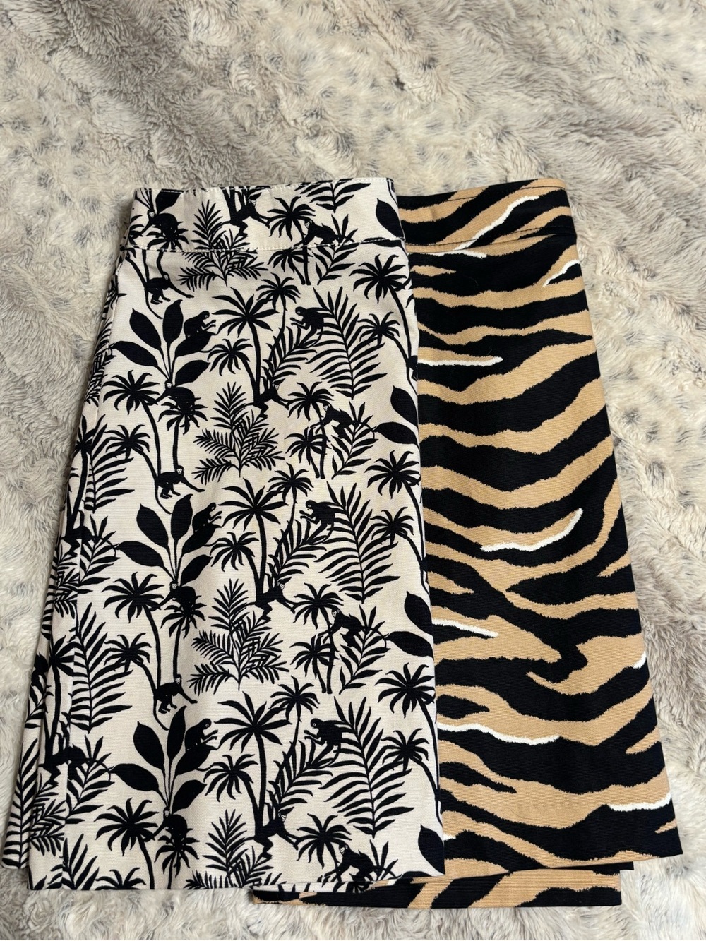 Talbots Tropical & Animal Print Skirts -Like New
